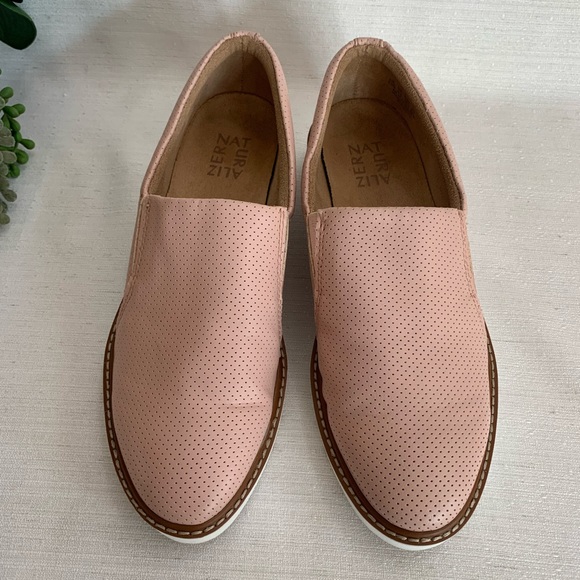 Naturalizer Effie Rose Pink Faux Leather Slip On Comfort Loafers Woman’s 8.5M - Picture 9 of 12